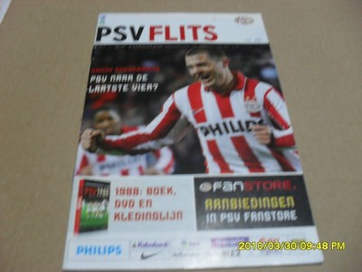 program PSV Eindhoven - RSC Anderlecht foto