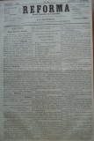 Cumpara ieftin Reforma , ziar politicu , juditiaru si litteraru , an 2 , nr. 65 , 1860