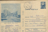 Intreg postal CP 1986 circulat - Zalau - Bulevardul &quot;Mihai Viteazul&quot;, Dupa 1950