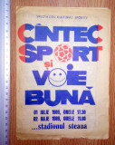 Cumpara ieftin PLIANT IULIE 1989 - CANTEC SPORT SI VOIE BUNA , STADIONUL STEAUA