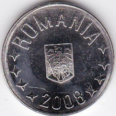 10 bani 2008 din fisic BNR a.UNC/UNC rog cititi descrierea