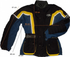 Geaca moto EUROX Line, full protectii (XL spre L) cod-174259 foto