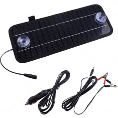 PANOU SOLAR FOTOVOLTAIC solutie Smart 18V 5W pt. masina, motocicleta , telefon foto