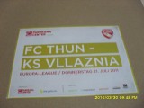 Program FC Thun - KS Vllaznia