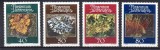 LIECHTENSTEIN 1981, Mușchi și licheni, serie neuzata, MNH