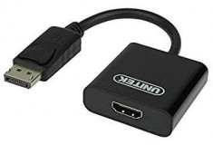 Unitek Adaptor DisplayPort - HDMI, Y-5118DA foto