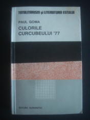 PAUL GOMA - CULORILE CURCUBEULUI `77 foto