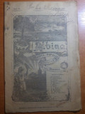 Revista albina 21 martie 1904-fotografii cu bisericile din sinaia,george cosbuc