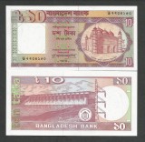 BANGLADESH 10 TAKA 1996 UNC [1] P- 26c.3 , necirculata