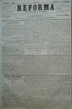 Cumpara ieftin Reforma , ziar politicu , juditiaru si litteraru , an 2 , nr. 67 , 1860