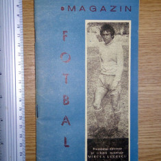 PROGRAM FOTBAL - MAGAZIN FOTBAL 1982 , 71 PAGINI