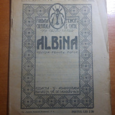 revista albina 1-15 februarie 1923-100 de ani de la nasterea lui louis pasteur