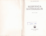 REZISTENTA MATERIALELOR, 1974, Alta editura