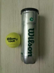 Mingi tenis Wilson Davis Cup Tour 4buc foto