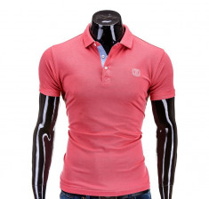 Tricou polo barbati S594 Corai foto