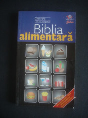 GHEORGHE MENCINICOPSCHI - BIBLIA ALIMENTARA foto