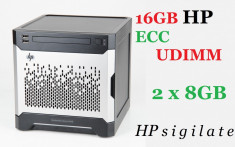 Upgrade la 16GB DDR3 HP Unbuffered ECC UDIM noi - pt HP Proliant Gen8 si 9 foto