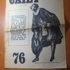 revista caiet- teatrul national stagiunea 1988- director radu beligan