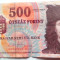 Bancnota 500 Forinti - UNGARIA, anul 2010 *cod 403