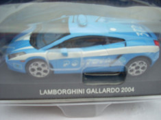 Macheta Lamborghini Gallardo Polizia - 2004 1:43 foto