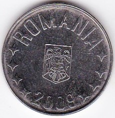10 bani 2009 din fisic BNR a.UNC/UNC rog cititi descrierea foto