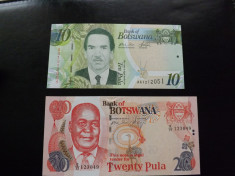 Bancnote necirculate din Botswana. foto