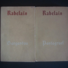 RABELAIS - GARGANTUA & PANTAGRUEL 2 volume {1939, limba franceza}