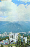 Ilustrata circulata 1972 - Sinaia-Valea Prahovei vazuta de la cota 1400 - 2/scan, Fotografie