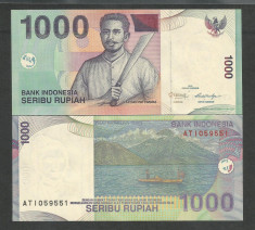 INDONESIA INDONEZIA 1000 1.000 RUPII RUPIAH 2011 UNC [1] P-141k , necirculata foto