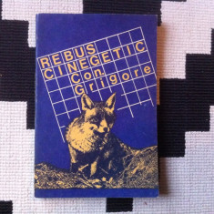 REBUS CINEGETIC CON GRIGORE 1983 RSR HOBBY CARTE EDITURA SPORT TURISM