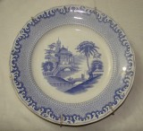 Raritate!!! Impresionanta farfurie portelan suedez RORFTRAND, ANII 1910 (2)