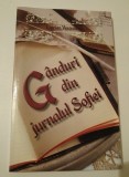 G&acirc;nduri din jurnalul Sofiei, Ciprian Vestemean, Ed.Surorile Lauretane 2014