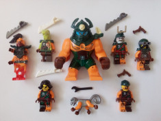 Set 8 minifigurine tip LEGO Ninjago Skybound, Nadakhan, Dogshank, Flintlocke foto