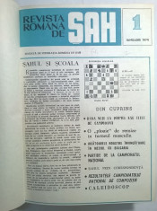 Revista de sah anii 1979, 1980 {24 numere} foto