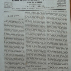 Reforma , ziar politicu si litteraru , nr. 33 , 1859 , poezie de Alecsandri