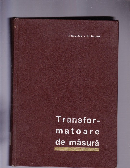 TRANSFORMATOARE DE MASURA