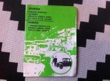 Roumanie itineraire automobile touristique romania l&#039; itinerario turistico ghid, 1974, Alta editura