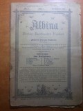 revista albina 18 noiembrie 1901-art. despre miscarea nationala 1857 din moldova