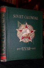 CALENDAR (SOVIET CALENDAR), 1917-U.S.S.R.-1947 foto