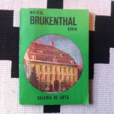 Muzeul Brukenthal Sibiu GALERIILE DE ARTA EDITURA MERIDIANE 1982 ILUSTRAT FOTO