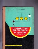 DISPOZITIVE ELECTRONICE DE COMANDA AUTOMATA, 1962, Alta editura