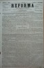 Reforma , ziar politicu , juditiaru si litteraru , an 2 , nr. 72 , 1860