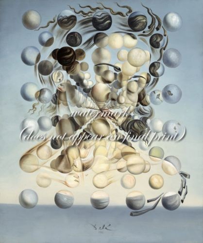 Tablou Reproducere pe Panza Canvas Salvator Dali Pictura Galatea of the Spheres foto mare Tablou Reproducere pe Panza Canvas Salvator Dali Pictura Galatea of the Spheres foto mare