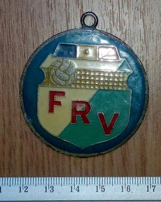 PLACHETA VECHE FRV - FEDERATIA ROMANA DE VOLEI foto