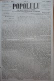 Cumpara ieftin Poporul , ziar politic , comercial si literar , an 3 , nr. 5 , 1861