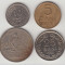 SET 5 bani + 10 bani + 25 bani + 50 bani 1955 RPR, 4 monede, L 7.1