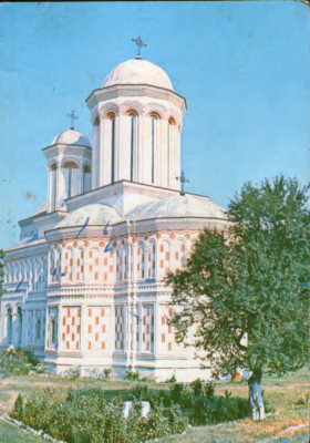 Intreg postal ilustrat 1968 circulat - Biserica Manastirii &amp;quot;Gura Motrului&amp;quot; foto