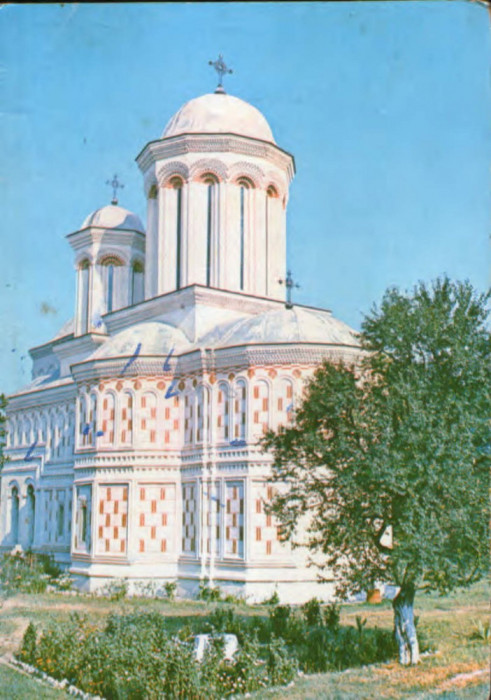 Intreg postal ilustrat 1968 circulat - Biserica Manastirii &quot;Gura Motrului&quot;
