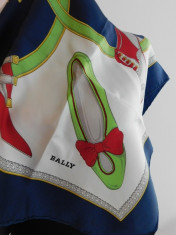 BALLY , ESARFA DESIGNER , ORIGINALA , SUPERBA foto