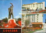 Intreg postal ilustrat 1985 circulat - Covasna - Colaj de imagini, Dupa 1950